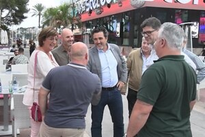 Image Balearic Government and Consell visit Magaluf